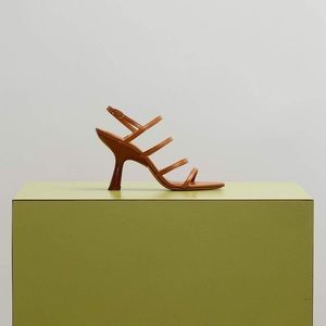 Simon Miller Toffee Strappy Tee Heel